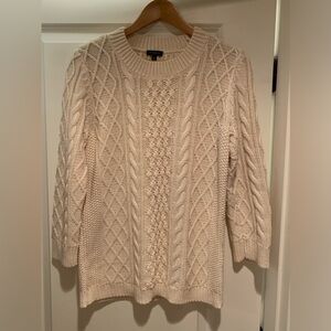 Pretty cable knit sweater